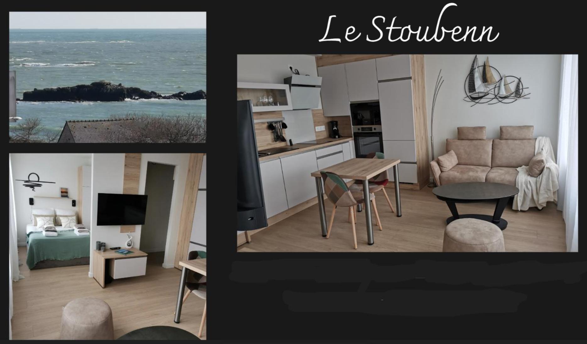 Ferienwohnung Le Stoubenn, Raffine Et Chaleureux Concarneau Exterior foto